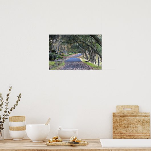 "Autumn Walk" Poster (Keuken)