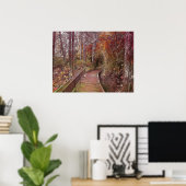 Autumn Walk Poster (Thuiskantoor)
