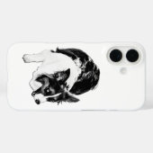 Autumn Watchful Pup Case-Mate iPhone Case (Achterkant (horizontaal))