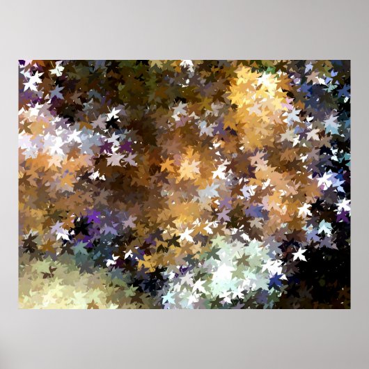 AUTUMN WATER POSTER (Voorkant)