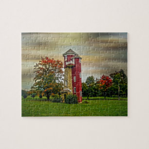 Autumn Water Tower Legpuzzel