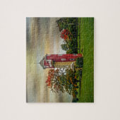 Autumn Water Tower Legpuzzel (Verticaal)