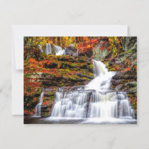 Autumn Waterfall Kaart