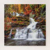 Autumn Waterfall Legpuzzel (Verticaal)