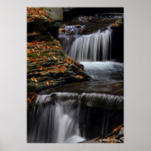 Autumn Waterfall Poster (Voorkant)