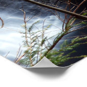 Autumn Waterfall Poster (Hoek)