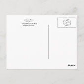 Autumn Wave Briefkaart (Achterkant)