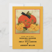 Autumn Wedding Shower Couples Kaart (Voorkant)