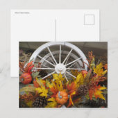 Autumn Wheel Briefkaart (Voorkant / Achterkant)