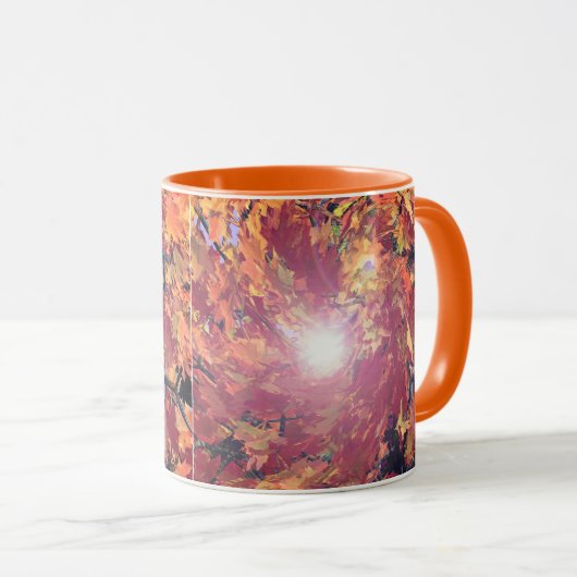 Autumn Whirl Mok (Voorkant rechts)