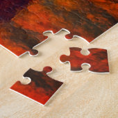 Autumn Whiskers Een gezellige kat in de Herfst Bre Legpuzzel (Zijkant)