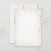 Autumn White Pumpkin Baby shower Dank u Bedankkaart (Achterkant)