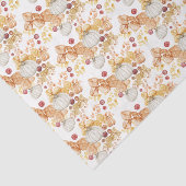 Autumn White Pumpkins Tissuepapier (Detail)