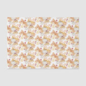 Autumn White Pumpkins Tissuepapier (Voorkant)