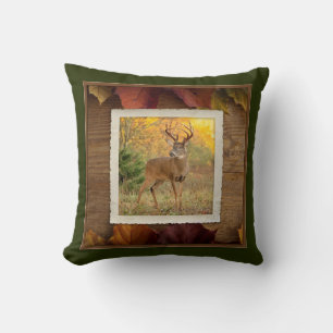 Autumn Whitetail Buck #1 Kussen