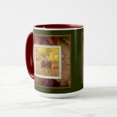 Autumn Whitetail Buck #1 Mok (Voorkant links)