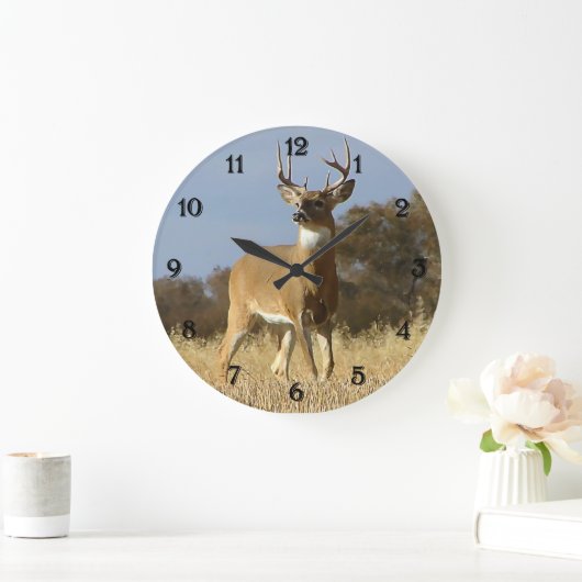 Autumn Whitetail Buck Grote Klok (Huis)