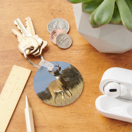 Autumn Whitetail Buck Sleutelhanger (Bureau)