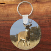 Autumn Whitetail Buck Sleutelhanger (Voorkant)