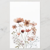 Autumn Wildbloemen gebeden voor Baby (Achterkant)