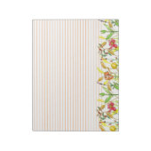 Autumn Wildbloemen Prairie Planten Notitieblok (Linkerzijde)