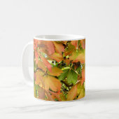 Autumn wilde wijnstokbladeren koffiemok (Voorkant links)