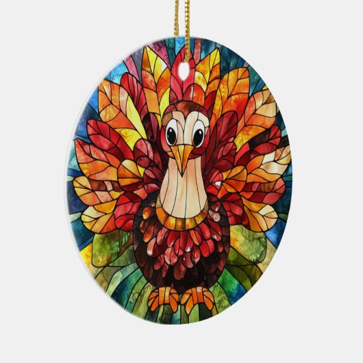 Autumn Wildlife Keramisch Ornament (Rechts)