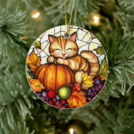 Autumn Wildlife Keramisch Ornament