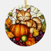 Autumn Wildlife Keramisch Ornament (Voorkant)