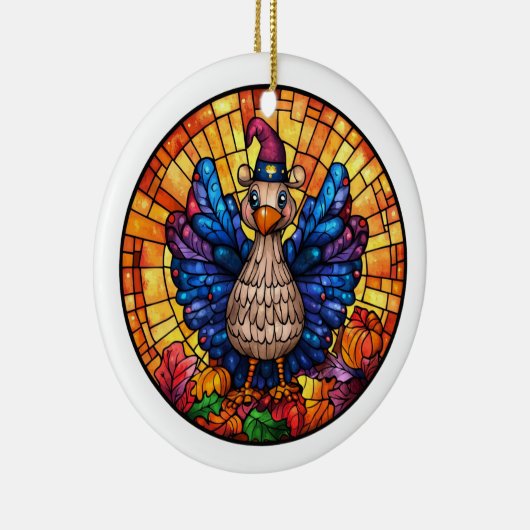 Autumn Wildlife Keramisch Ornament (Rechts)