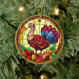 Autumn Wildlife Keramisch Ornament