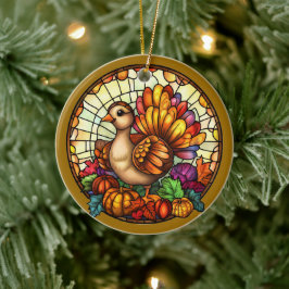 Autumn Wildlife Keramisch Ornament