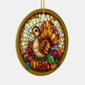 Autumn Wildlife Keramisch Ornament (Rechts)