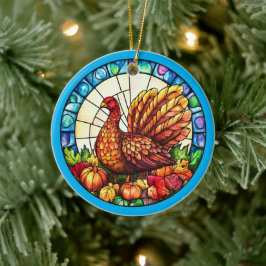 Autumn Wildlife Keramisch Ornament