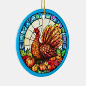 Autumn Wildlife Keramisch Ornament (Rechts)