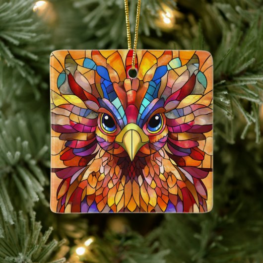 Autumn Wildlife Keramisch Ornament (Boom)