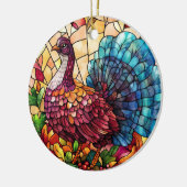 Autumn Wildlife Keramisch Ornament (Links)
