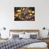 Autumn Wildlife Portrait Canvas Afdruk (Insitu (Slaapkamer))
