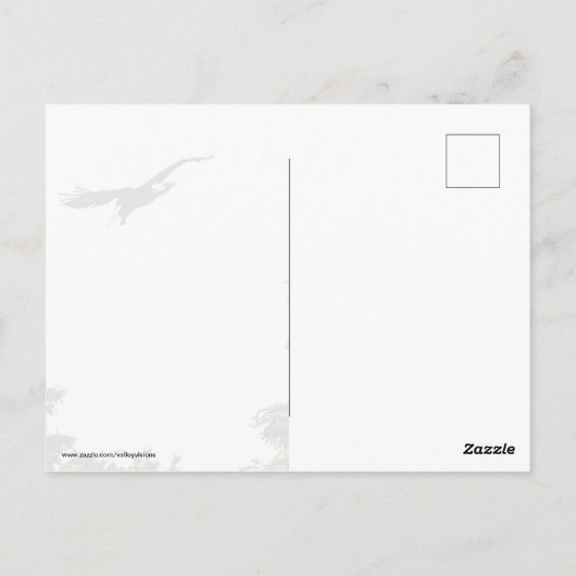 Autumn Wings Briefkaart (Achterkant)