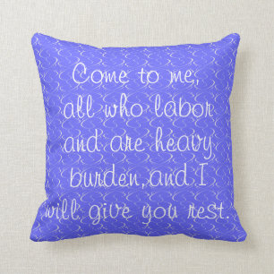 Autumn / Winter Bijbel verse Pillow Kussen