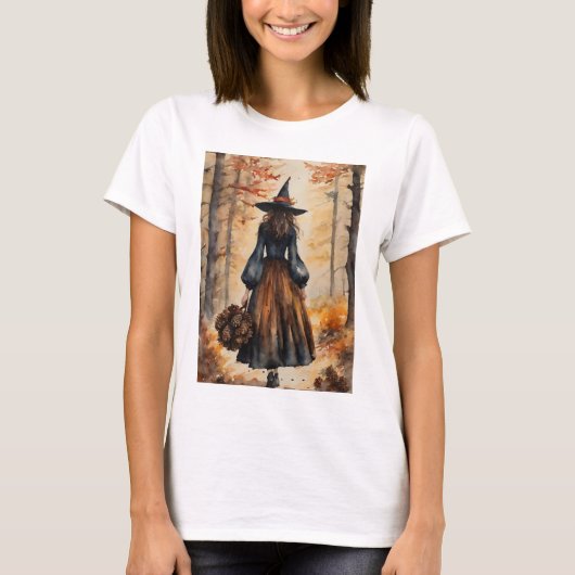 Autumn Witch out Gathering Classic T-shirt (Voorkant)