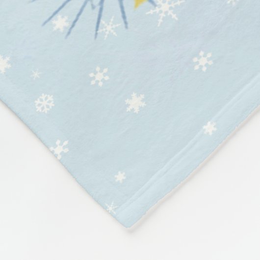 Autumn Wonderland - Fleece Deken (Hoek)