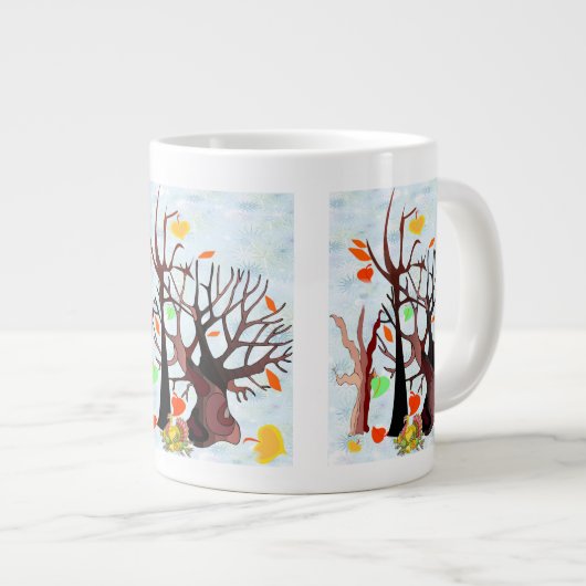 Autumn Wonderland - Grote Koffiekop (Voorkant rechts)