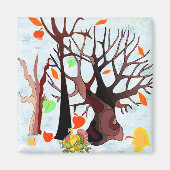 Autumn Wonderland - Magneet (Voorkant)