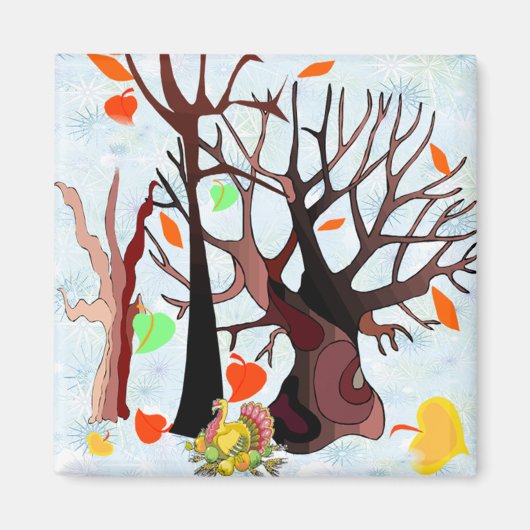 Autumn Wonderland - Magneet (Voorkant)