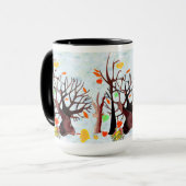 Autumn Wonderland - Mok (Voorkant links)