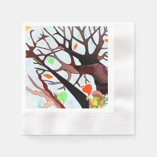 Autumn Wonderland - Servetten (Voorkant)