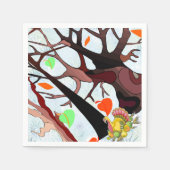 Autumn Wonderland - Servetten (Voorkant)