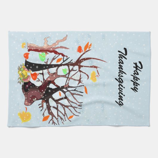 Autumn Wonderland - Theedoek (Horizontaal)