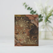 Autumn Wood Nymph Briefkaart (Staand voorkant)